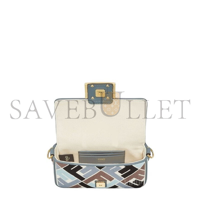 F**di ff mini baguette bag 8bs017arc2f1opk (19.5*11*5cm)